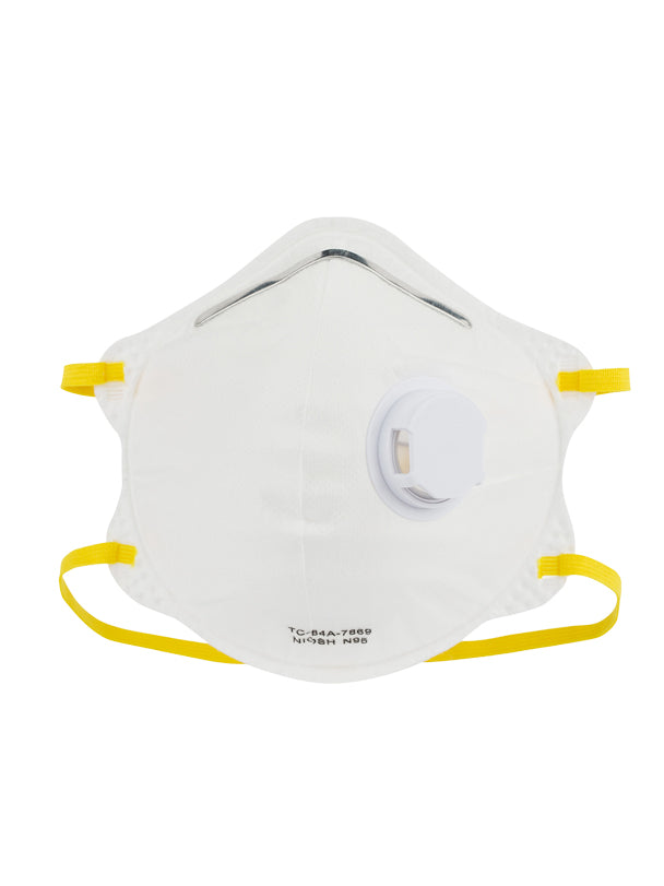 Frontline 5200V N95 Disposable Respirator with Exhalation Valve