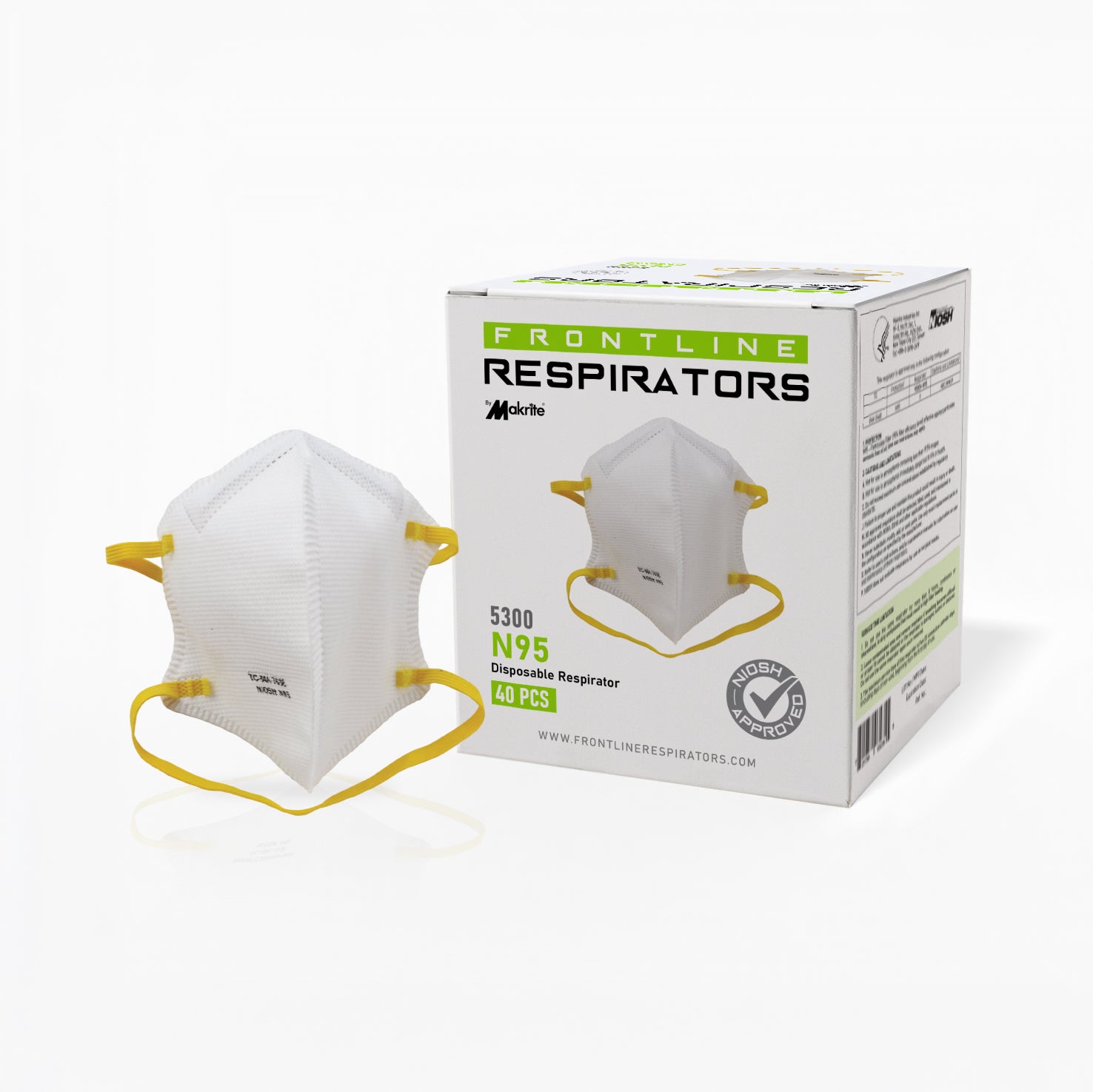 Frontline 5300 N95 Disposable Particulate Respirator