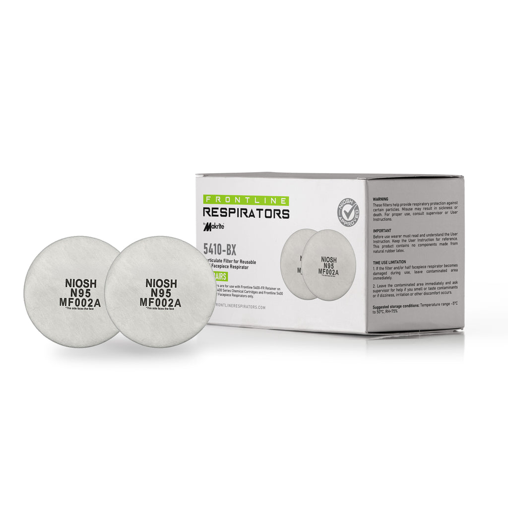 Frontline 5410 N95 Particulate Filter for Reusable Half Mask Respirator