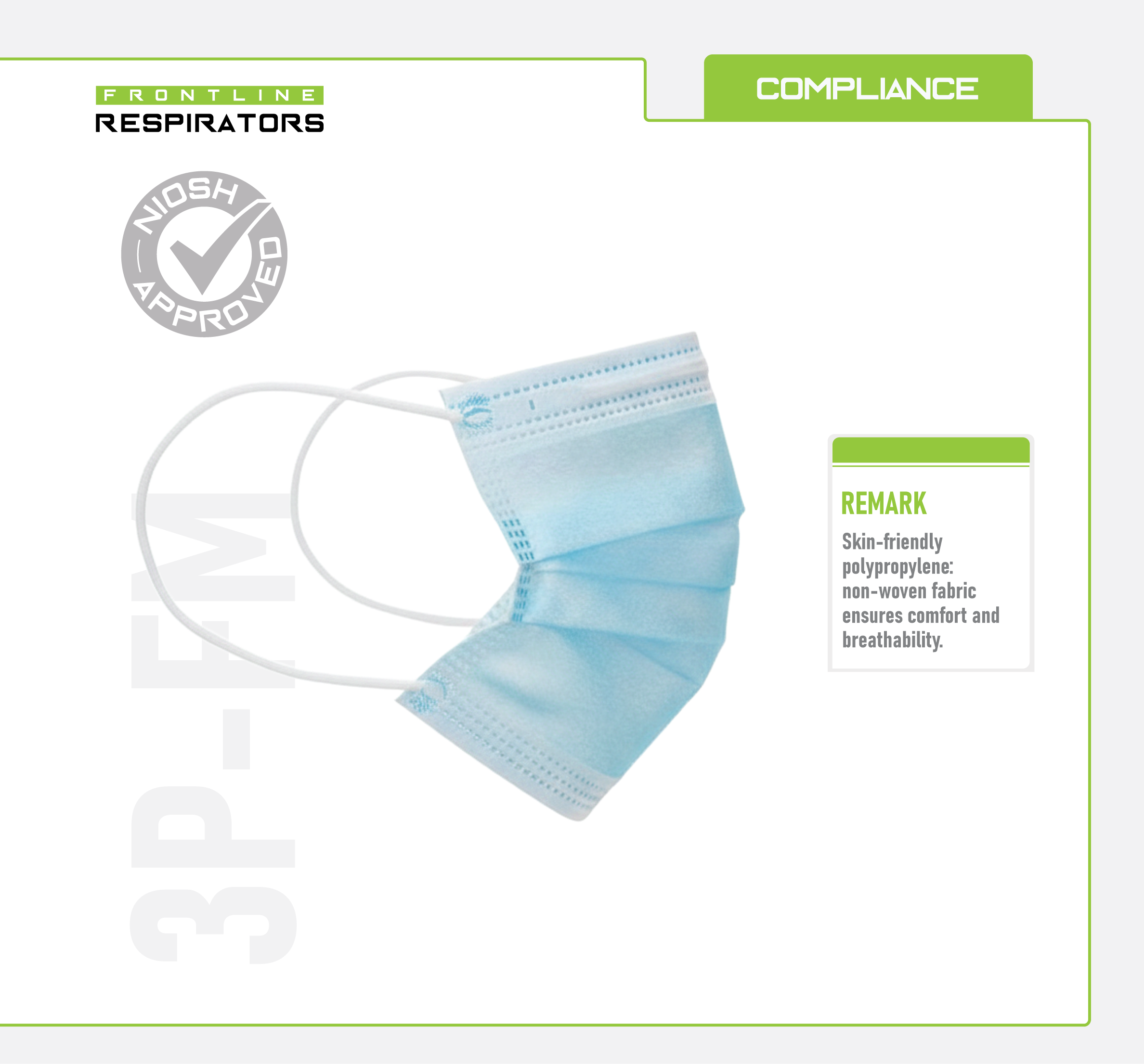 Frontline Surgical Face Mask