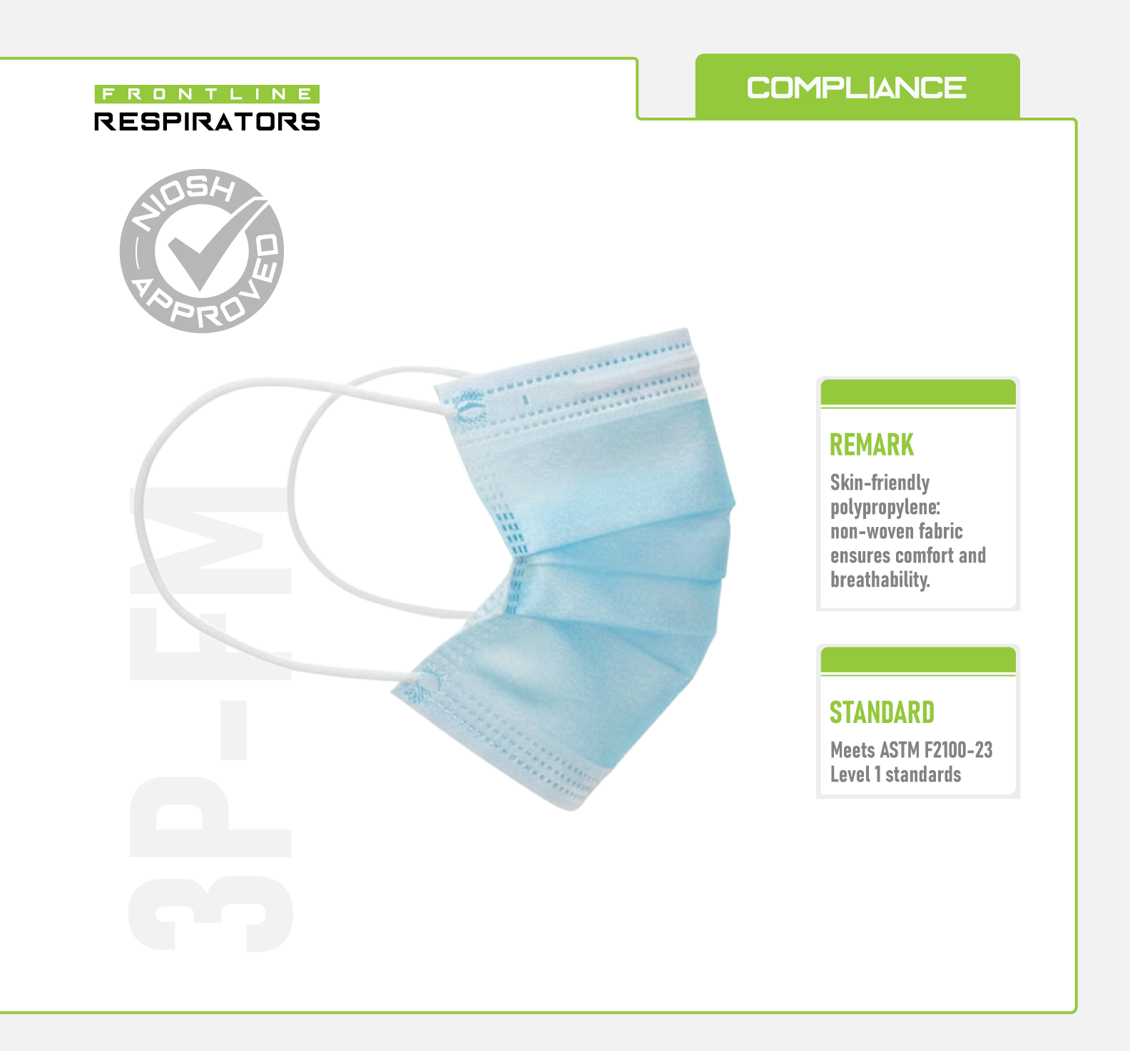 Frontline Surgical Face Mask
