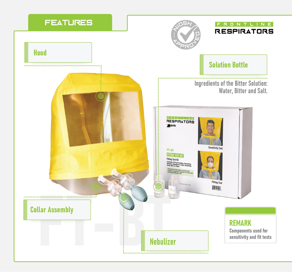 Frontline FT-BT Fit Test Kit (Bitter)